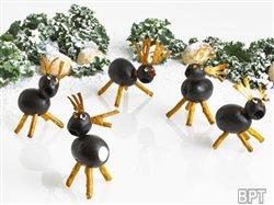 Get crafty with edible holiday appetizers