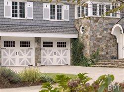 Find classic style in carriage house garage doors