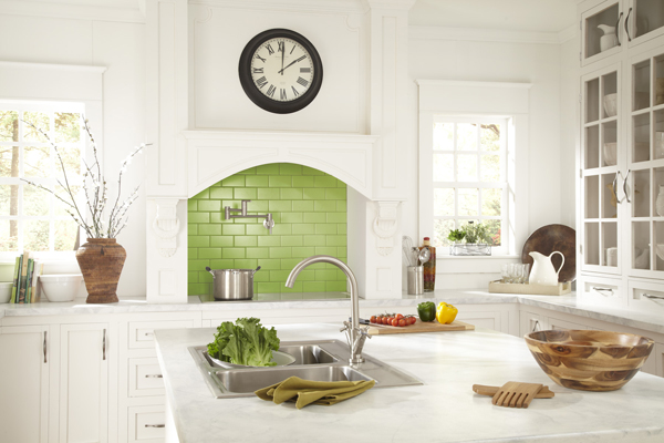 Beautiful white kitchen