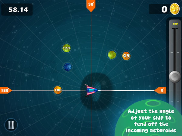 Angle Asteroids