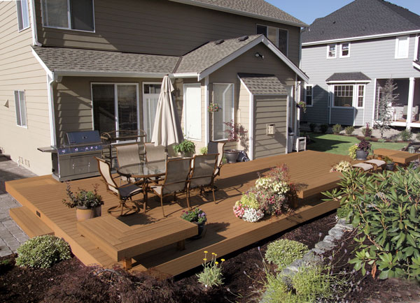 composite decking can look just like real wood