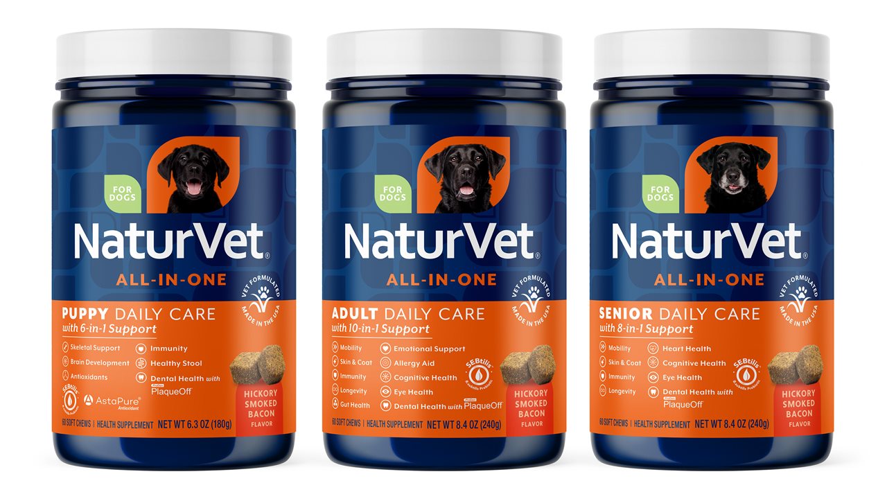 Family of NaturVet suppliments