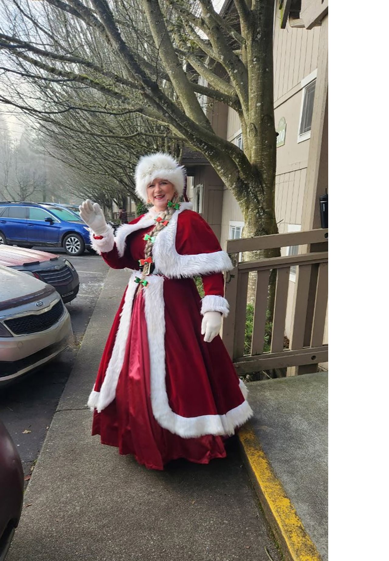 Lealani as Mrs. Claus