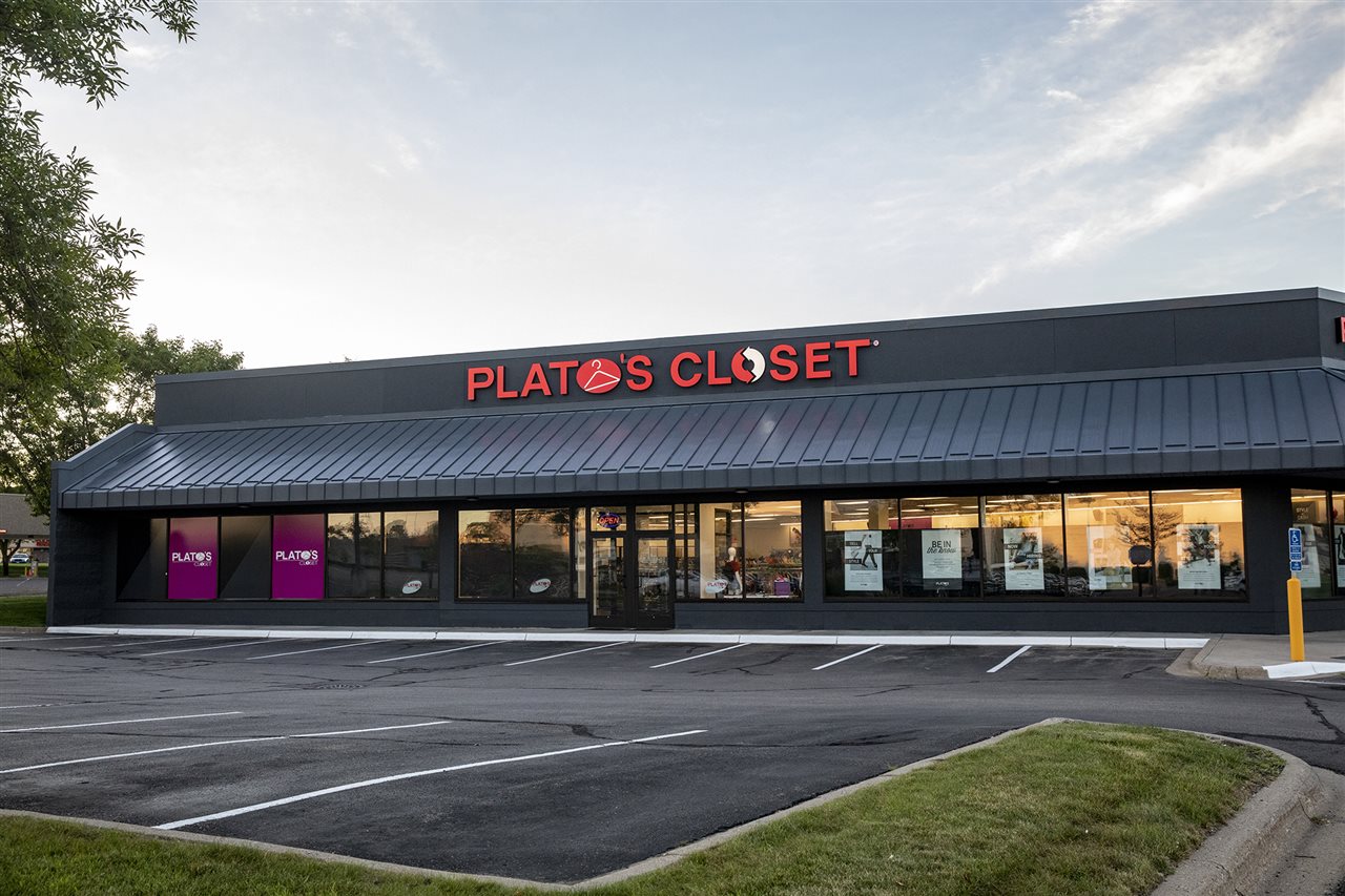 Plato's Closet store front.