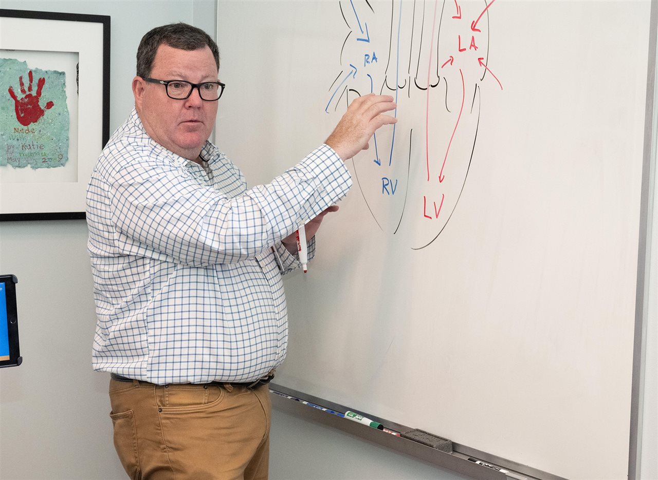 Dr. Robert Stewart, chief of Cardiothoracic Surgery, Akron Children's Hospital talking about heart failure in children.