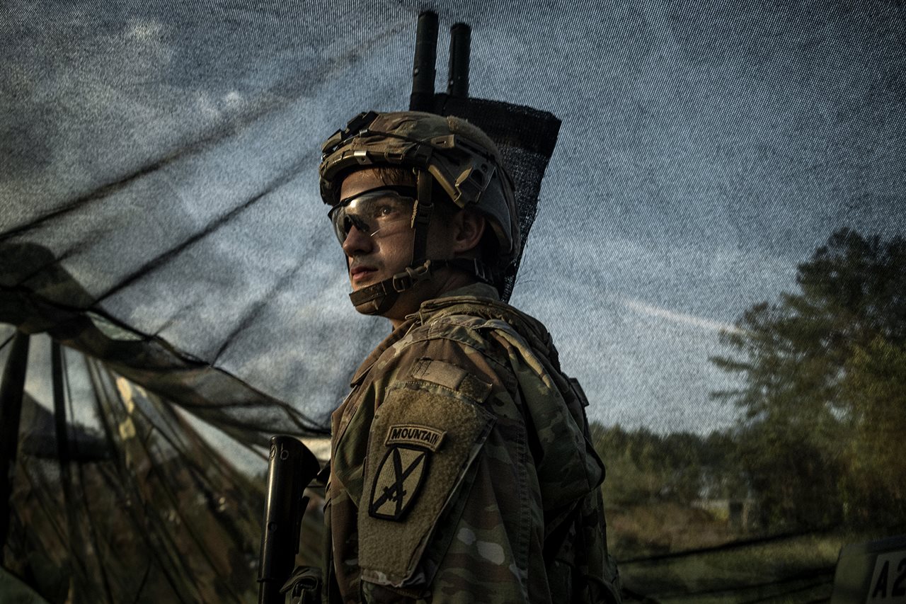 Army Combat Medic Pfc. Will Wright, at night dressed in fatuges, proves that the most impactful training happens in the field.